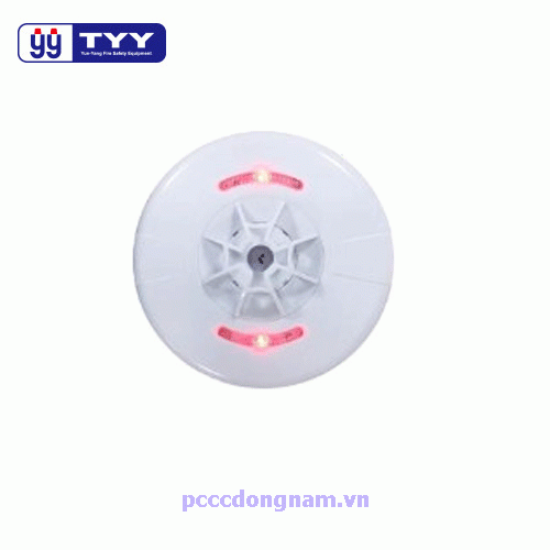 Fixed temperature detector,Yun Yang electronic fire detector YDT-S02