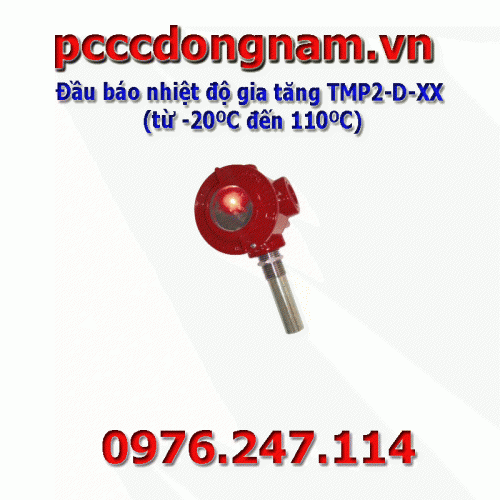 Temperature rise detector TMP2-D-XX (from -20ºC to 110ºC)