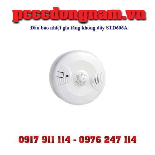 Wireless Point type temperature temperature battery detector STD606A