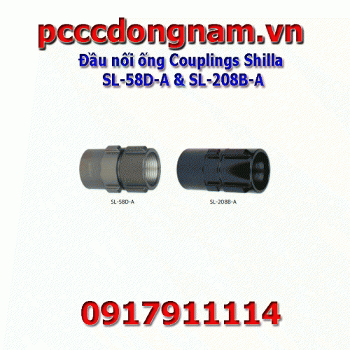 Đầu nối ống Couplings Shilla SL-58D-A va SL-208B-A