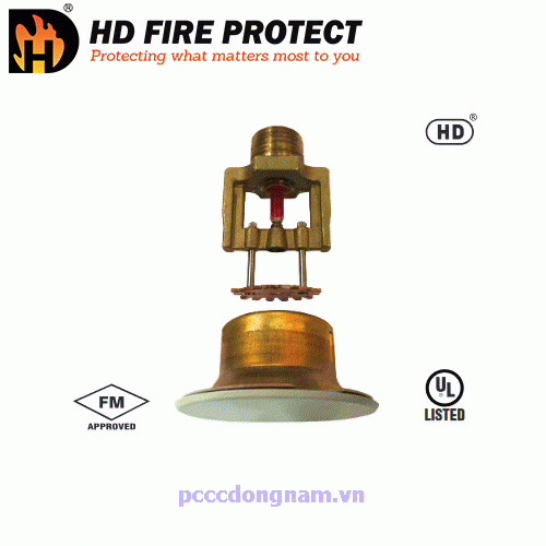  Đầu Phun Che Giấu Phản Ứng Nhanh HD 104 và HD 204