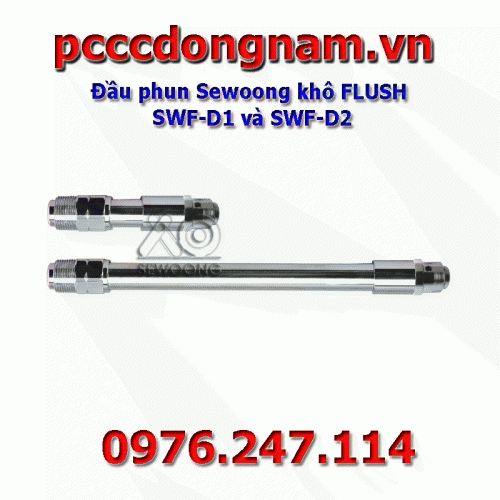 Sewong dry nozzles FLUSH SWF-D1 and SWF-D2