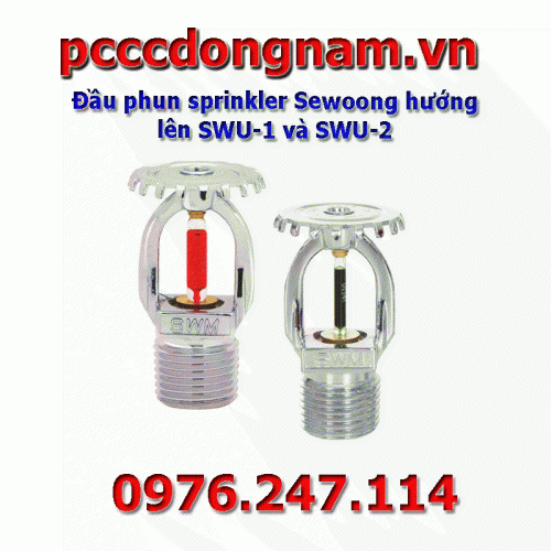 Sewong sprinkler heads up SWU-1 and SWU-2