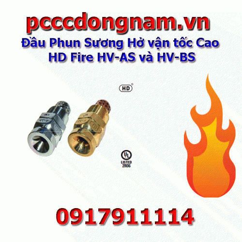 HD Fire HV-AS and HV-BS 3.4 inch High Speed Open Mist Nozzle