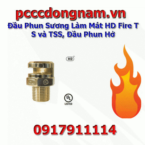 HD Fire TS and TSS Cooling Diaphragm Nozzle, Open Nozzle