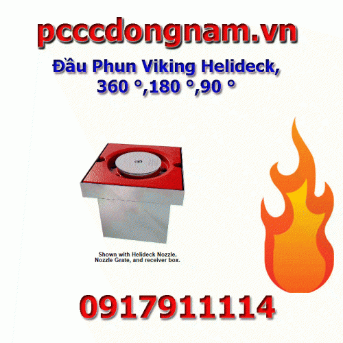 Viking Helideck Prinkler 360° 180° 90°, Viking Sprinkler Head Quote 2020