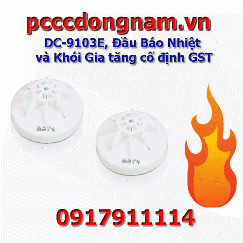 DC-9103E Đầu Báo Nhiệt và Khói Gia tăng cố định GST