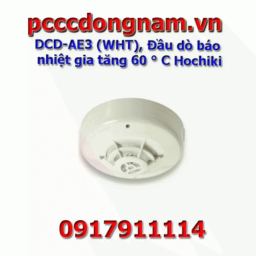DCD-AE3 WHT Đầu dò báo nhiệt gia tăng 60 độ C Hochiki