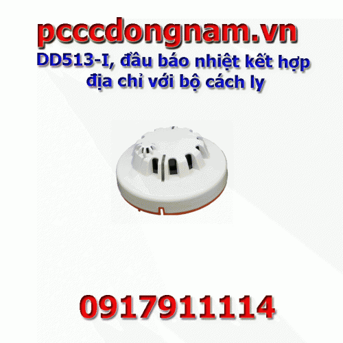 DD513-I, addressable combined heat detector with isolator