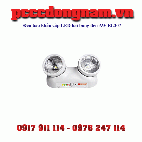 Đèn báo khẩn cấp LED hai bóng đèn AW-EL207