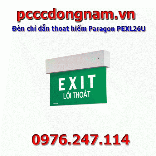 Paragon PEXL26U emergency exit light