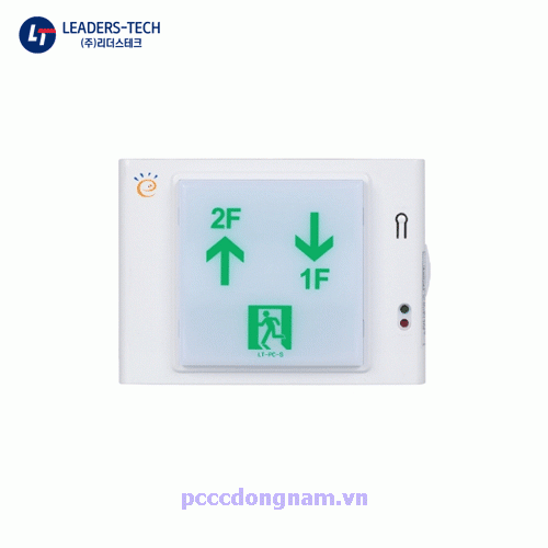 Exit light on 1 side emergency light for stairs LTE-TSW-1400
