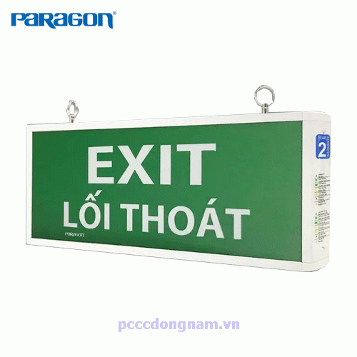 Paragon exit lights PEXF23SC-G2