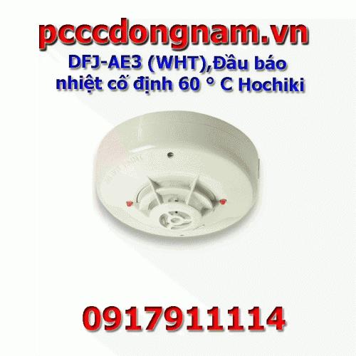 DFJ-AE3 (WHT),Đầu báo nhiệt cố định 60 ° C Hochiki