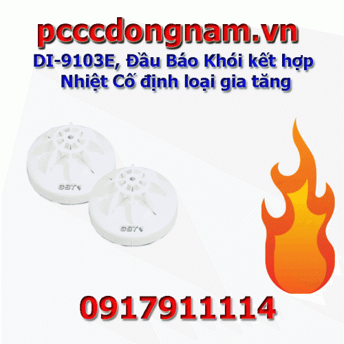 DI-9103E Incremental Fixed Heat Combined Smoke Detector
