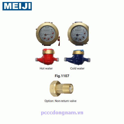 Đồng hồ đo nước đa năng Meiji (Loại B)
