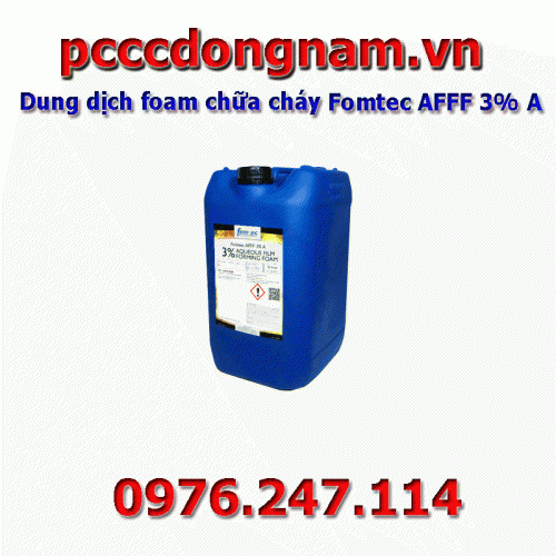 Formtec AFFF 3 percent A fire fighting foam solution