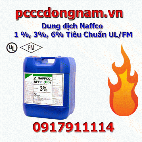 Naffco FOam Solution 1 3 6 percent UL FM Standard