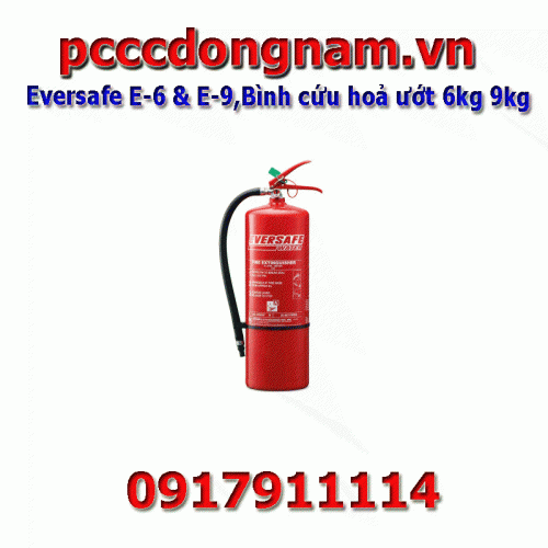 Eversafe E-6 and E-9,6kg 9kg wet fire extinguisher