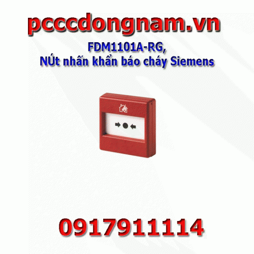 FDM1101A-RG,Siemens Fire Alarm Button