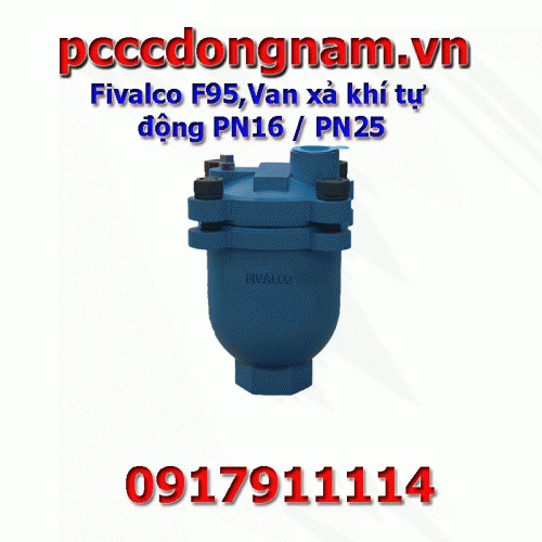 Fivalco F95,Van xả khí tự động PN16 PN25