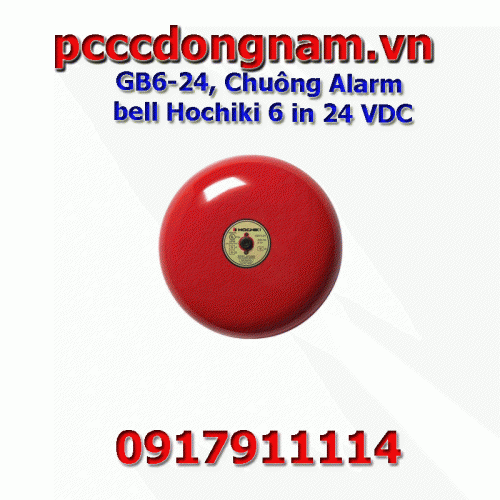 GB6-24, Chuông Alarm bell Hochiki 6 in 24 VDC