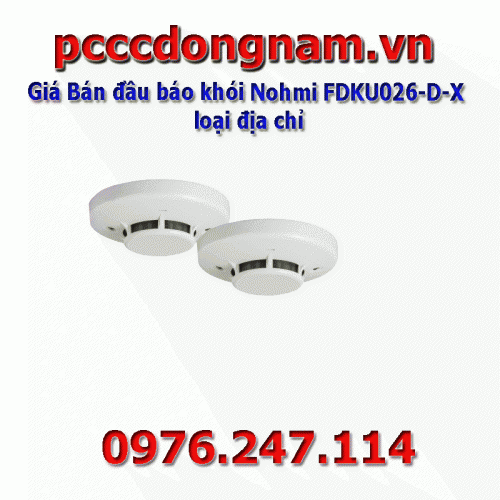 Giá Bán đầu báo khói Nohmi FDKU026-D-X loại địa chỉ