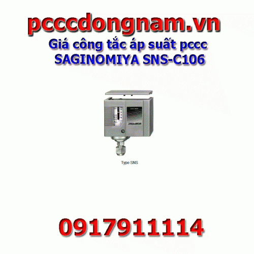 Giá công tắc áp suất pccc SAGINOMIYA SNS-C106