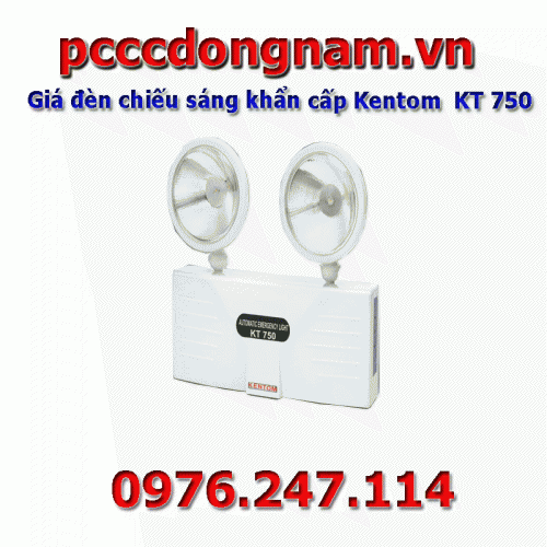 Price for emergency lighting Kentom KT 750