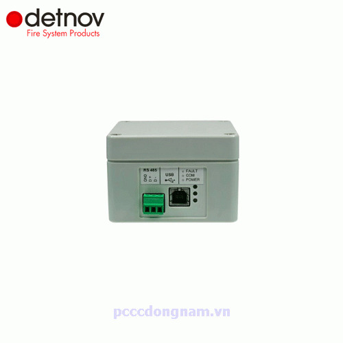 RS485 network interface for ASD and ADW detectors, Detnov