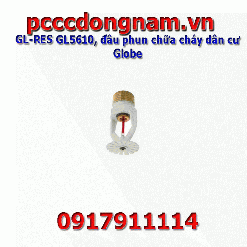 GL-RES GL5610, Globe residential fire sprinkler