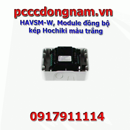 HAVSM-W, Module đồng bộ kép Hochiki màu trắng