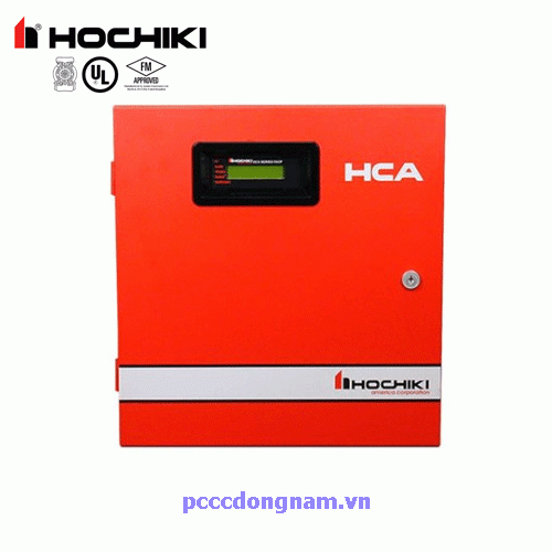HCA-2, Tủ điều khiển báo cháy thông thường 2 vùng Hochiki 4.5 AMP 120VAC màu đỏ
