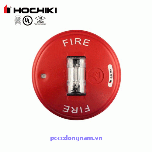 HCS24CR, Còi kết hợp đèn báo cháy loại tròn Hochiki