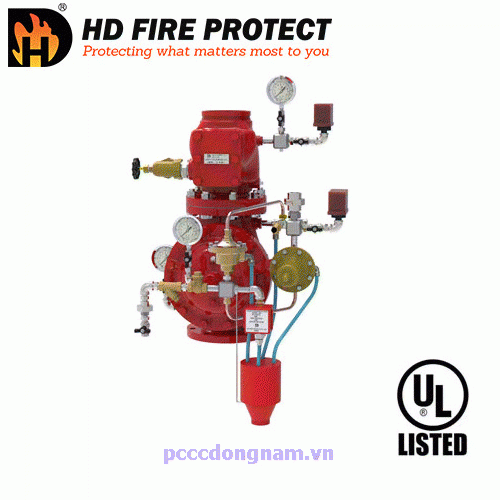 HD Fire, H3 Overflow Deluge Valve System and Dry CH check valves