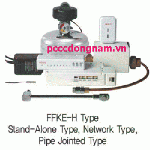 Smart home fire alarm system GAS SAFER FFEK-H1 and FFKE-H2