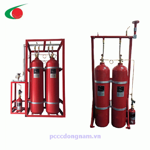 IG100 inert gas fire extinguishing system, working pressure 15MPa