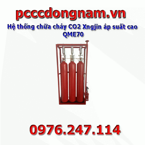QME70 high pressure Xngjin CO2 fire extinguishing system