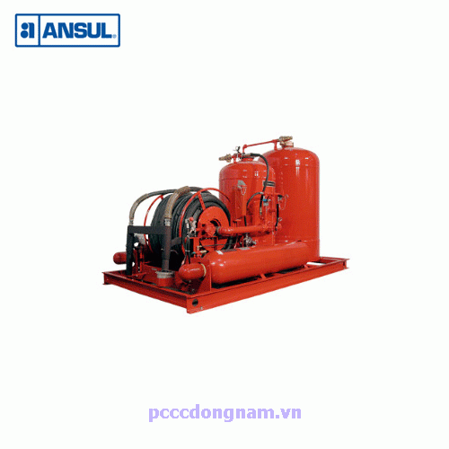 Asul Twin-Agent chemical fire extinguishing system