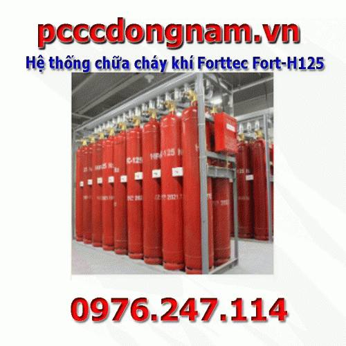Forttec Fort-H125 gas fire extinguishing system