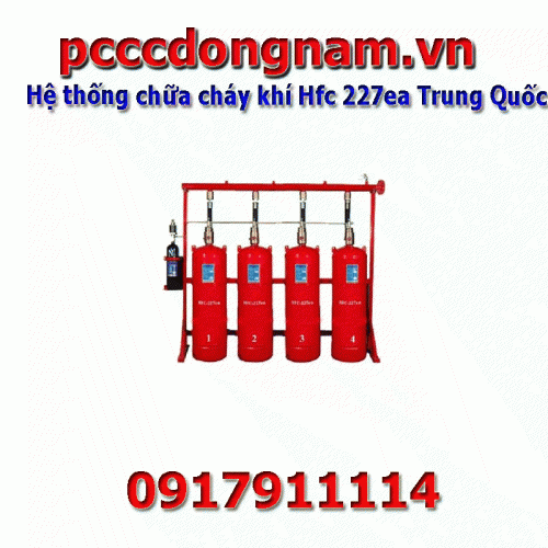 Hệ thống chữa cháy khí Hfc 227ea Trung Quốc