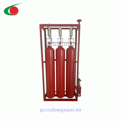 CO2 automatic fire extinguishing system 5.7MPa 0.6kg L
