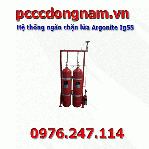 Fire suppression system 140L Argonite IG55