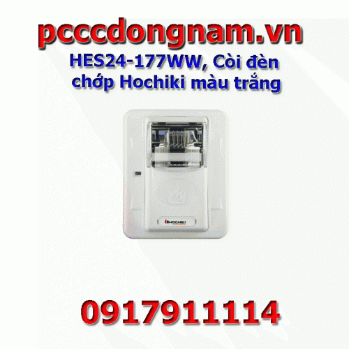 HES24-177WW, Còi đèn chớp Hochiki màu trắng