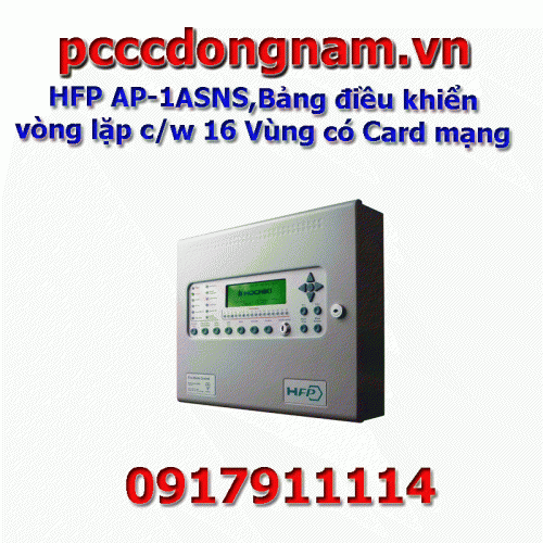 HFP AP-1ASNS,Bảng điều khiển vòng lặp c w 16 Vùng có Card mạng