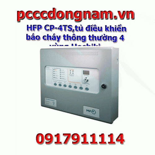 HFP CP-4TS,tủ điều khiển báo cháy thông thường 4 vùng Hochiki