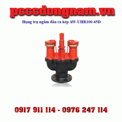 AW-UHR100-65D Dual Outlet Underground Fire Hydrant
