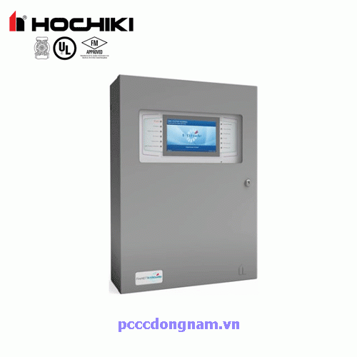 LA203K1-40, Hochiki 2 loop addressable fire alarm cabinet