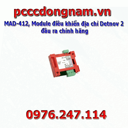 MAD-412, Genuine Detnov 2 Output Addressable Control Module