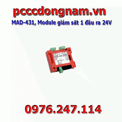 MAD-431, 24V 1 Output Monitoring Module